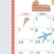 SG-9141 世界の旅だより 2027年| 12ヶ月、世界から届くワクワクを 国の魅力を盛り込んだ解説文入り