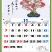 TD-665 盆栽逸品集カレンダー 2027年｜ 小さな鉢の中に広がる大自然！緑の芸術「盆栽」を身近に楽しめる盆栽逸品集